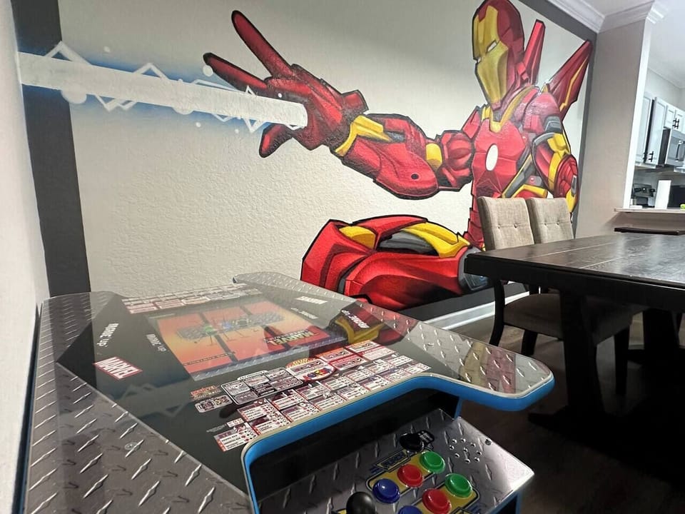 Head to Head 1UP Arcade in the Dining room to test your gaming battle skills!