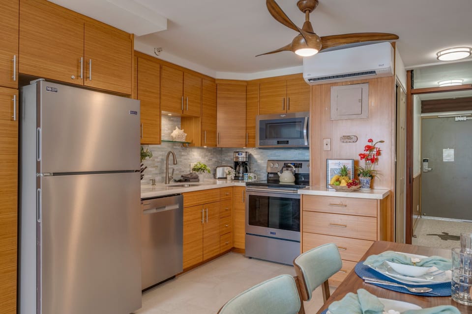 Stainless steel appliances