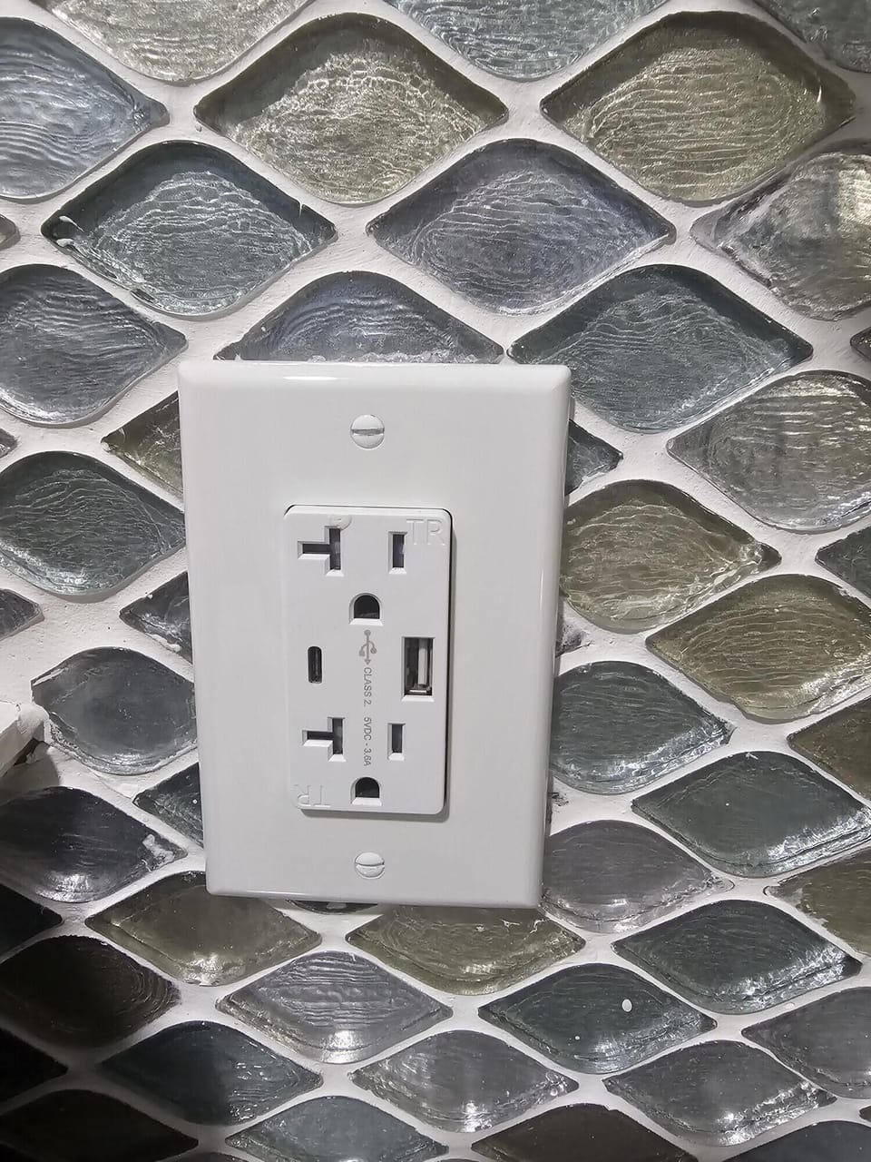 Multiple charging ports in every unit.