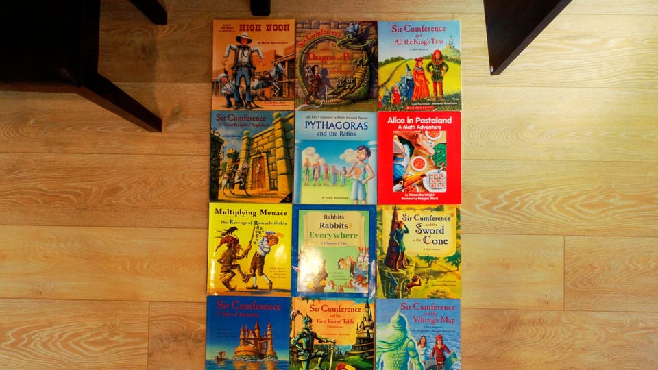 Scholastic books to build a foundation for mathematical concepts