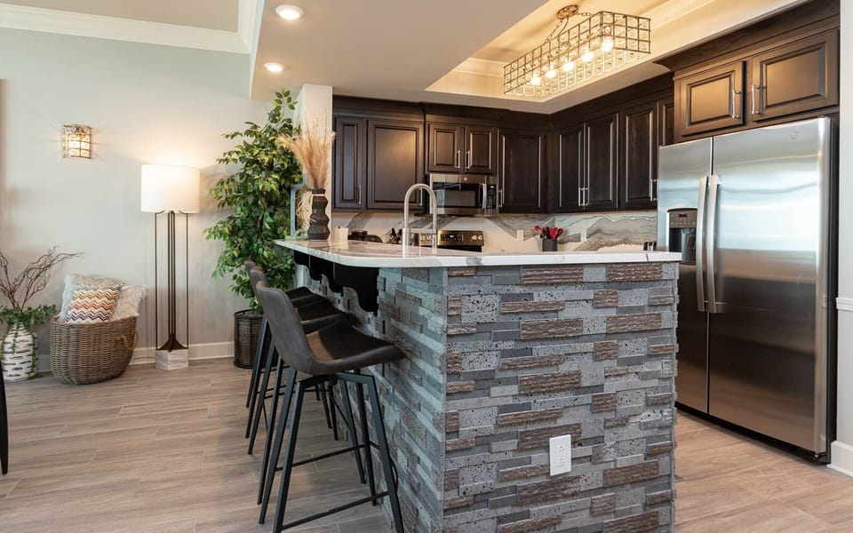 Condo, 2 Bedrooms | Private kitchen | Coffee/tea maker, fridge, oven
