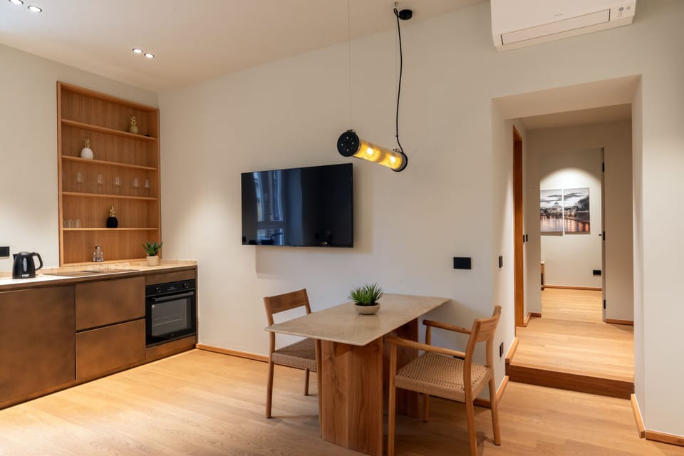 Apartment | Private kitchen | Mini-fridge, oven, stovetop, dishwasher