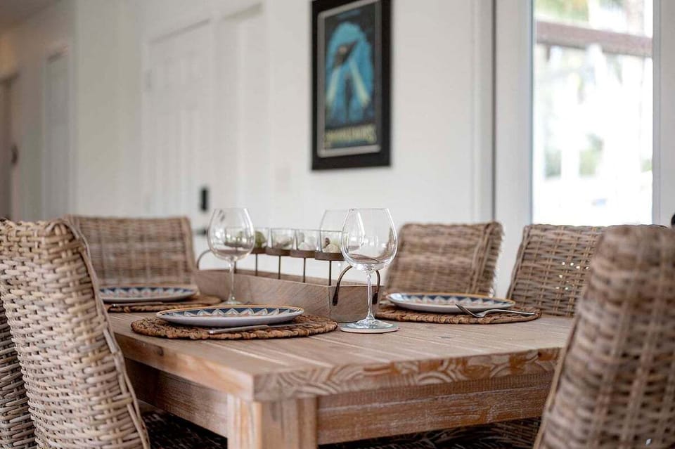 The Dining Area has great Garden Views