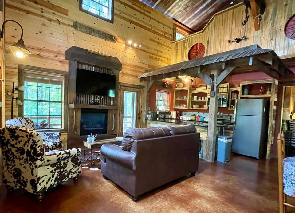 Living area and Kitchen