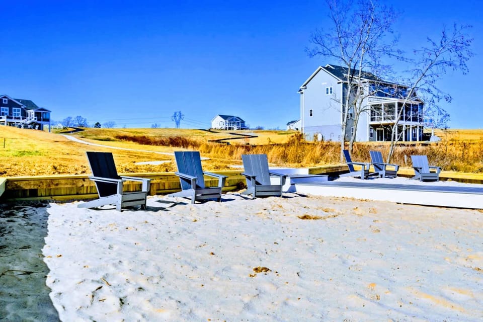 Your Own Patch of Shore – Sink into an Adirondack, feel the sand underfoot, and let the lake set the pace for the day.