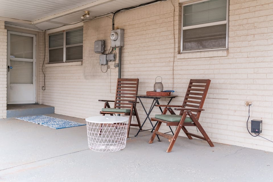 Back patio