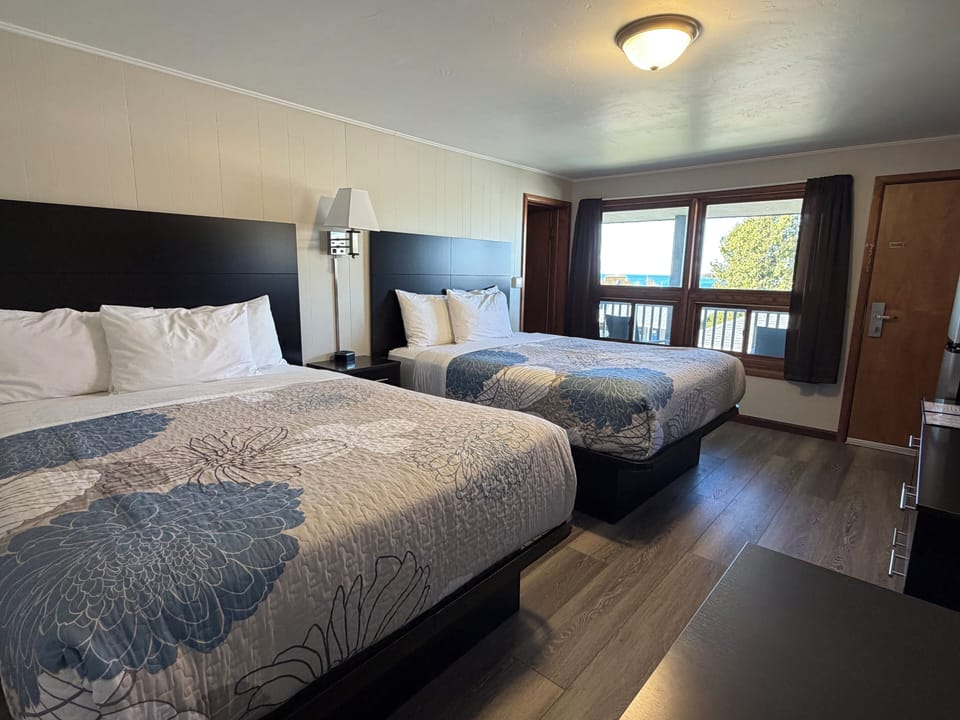 2 Queen Downtown and Lake View (Second Floor) | Individually decorated, individually furnished, blackout drapes