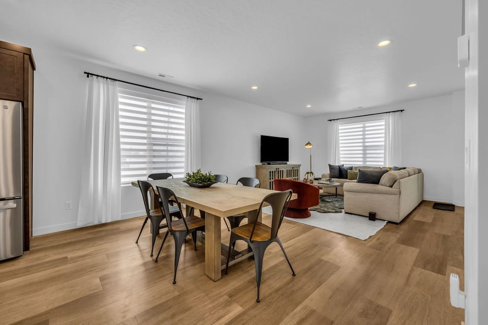 Dining and Living Rooms