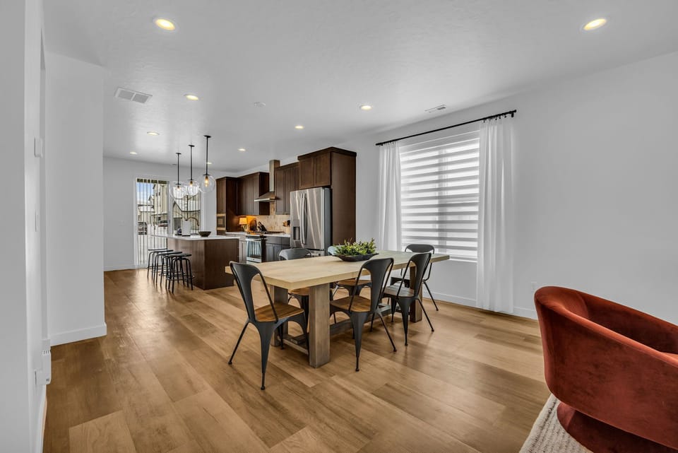 Dining Room and Kitchen