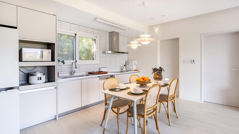 Basic Room, 2 Bedrooms (Dockchae(Jacuzzi)) | Private kitchen | Fridge