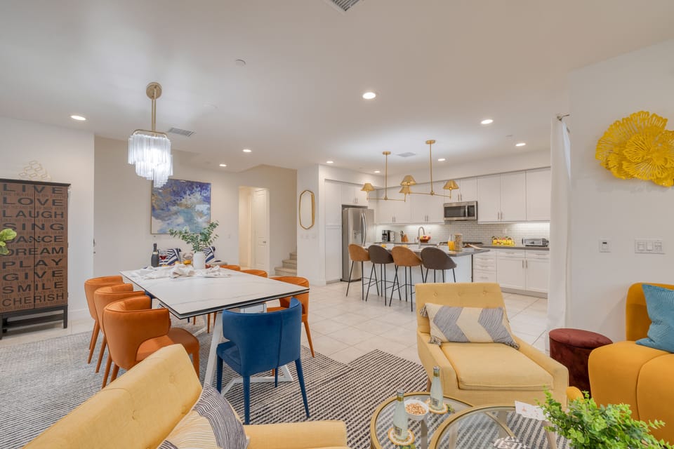 Open floor plan.