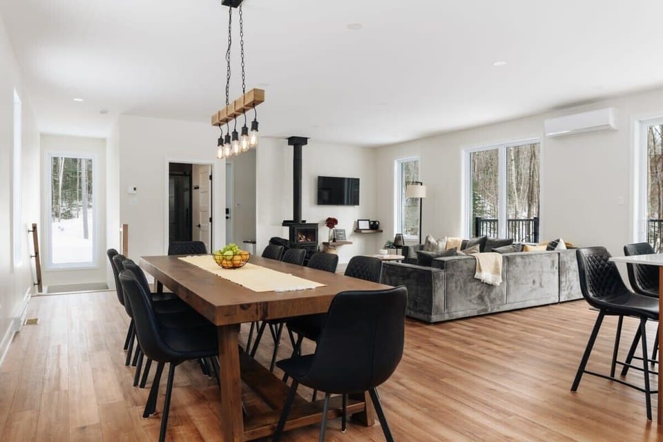 Gather around our large dinning table 