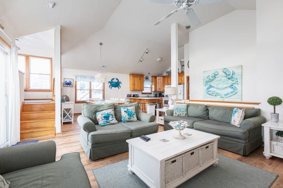 Living Area and Dining Area