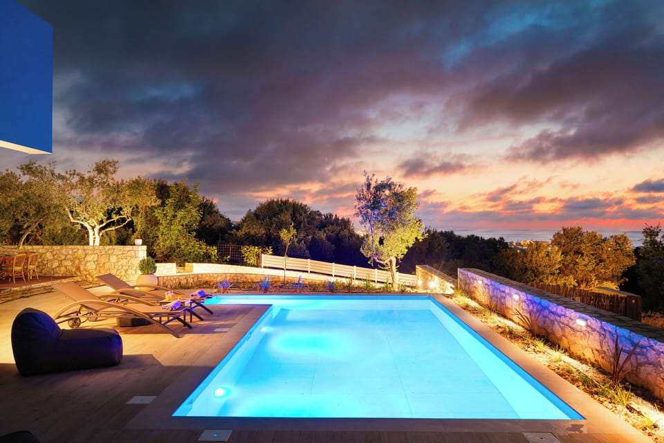 Magical Sunset from the pool
