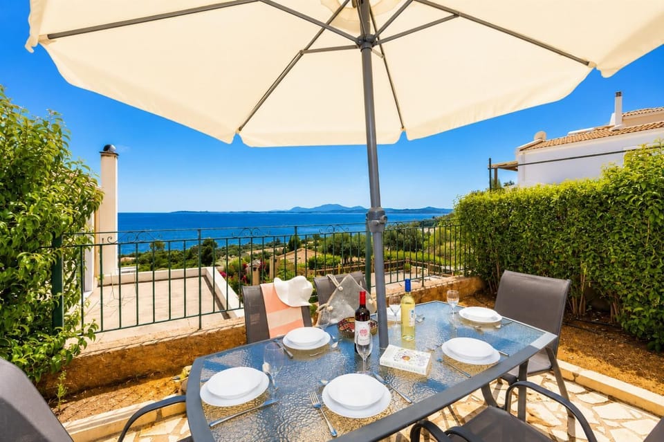 Terrace area with sea views