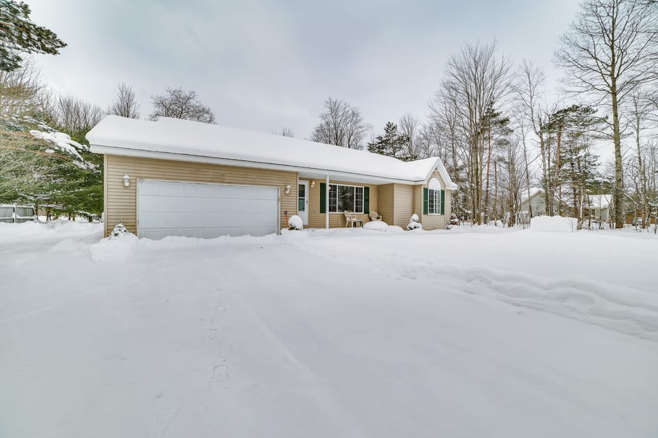 Exterior | Single-Story Home | Snowmobile Trail Access