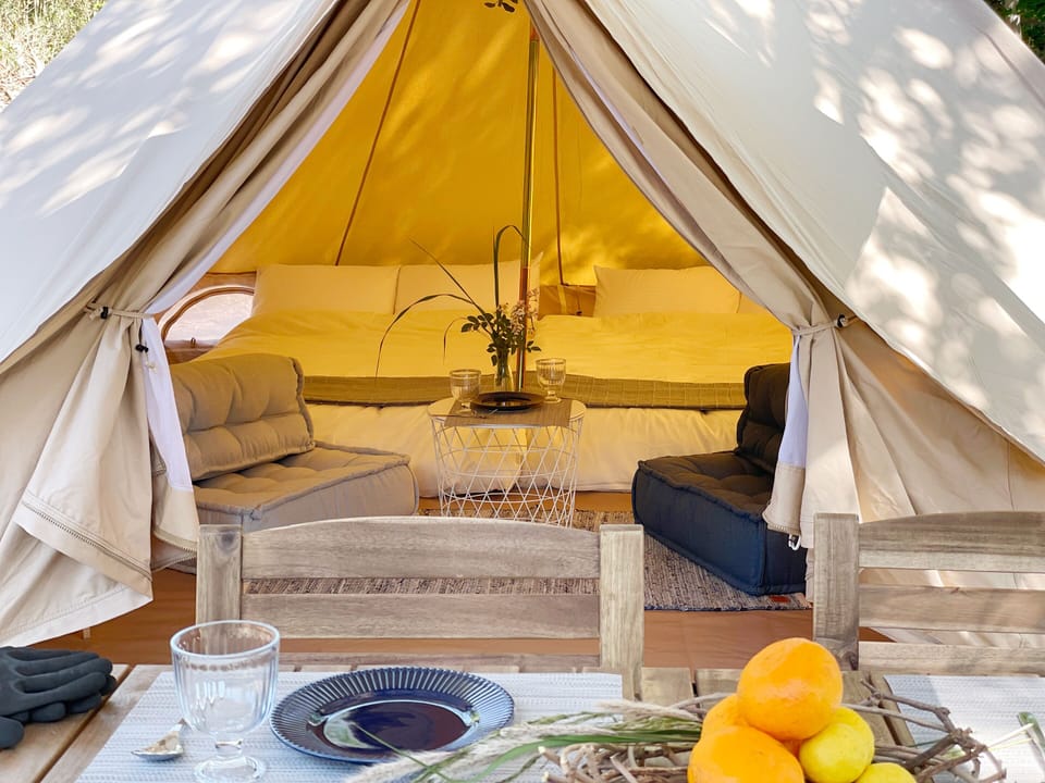 Deluxe Tent, Non Smoking (Pet-friendly) | 1 bedroom, individually decorated, individually furnished, free WiFi