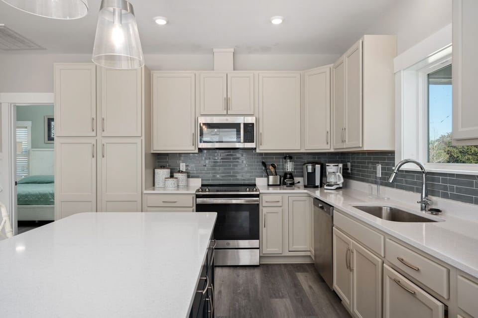 Kitchen with Modern Appliances on Third Level