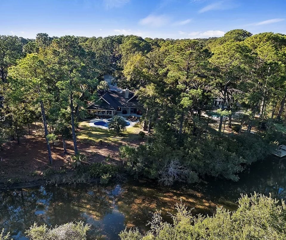 Overhead view