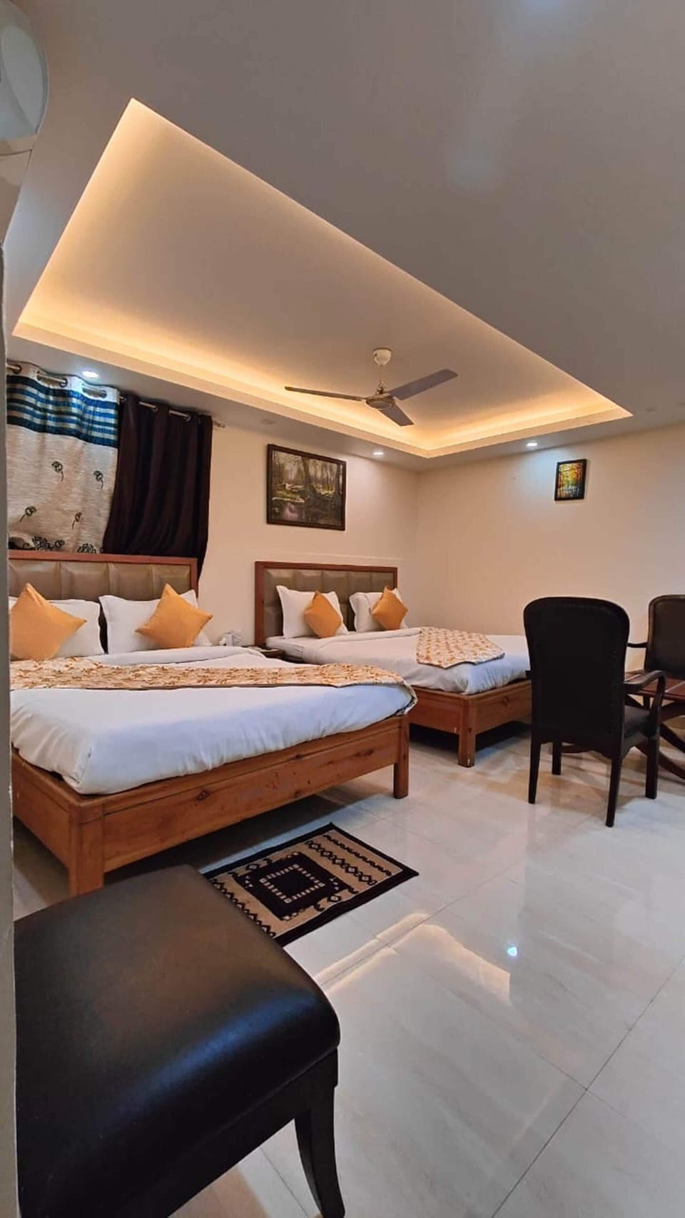 Family Suite | Egyptian cotton sheets, premium bedding, down comforters
