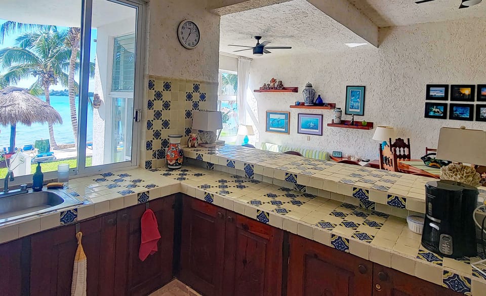 The Kitchen, Dining and Living Form Great Open Plan Living