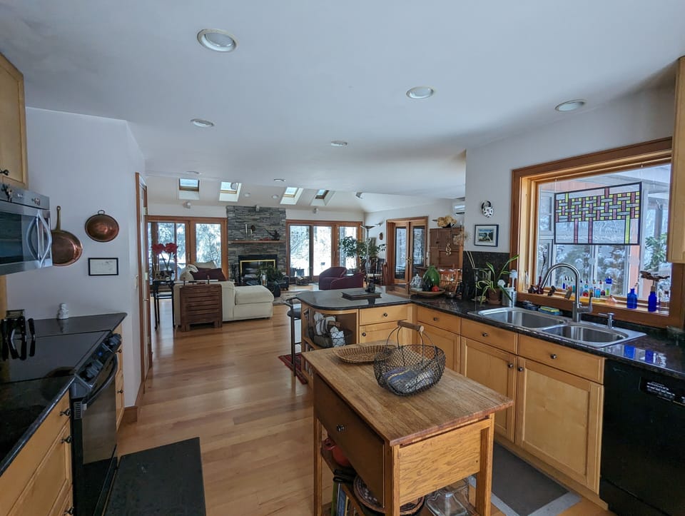 Kitchen & Living Room