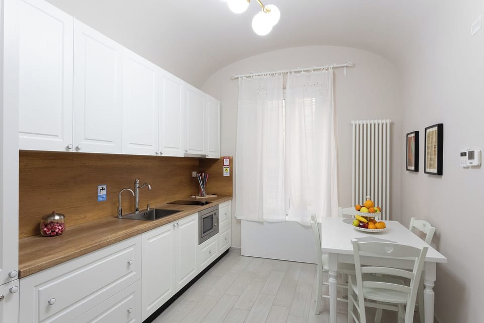 Mini-fridge, microwave, stovetop, espresso maker