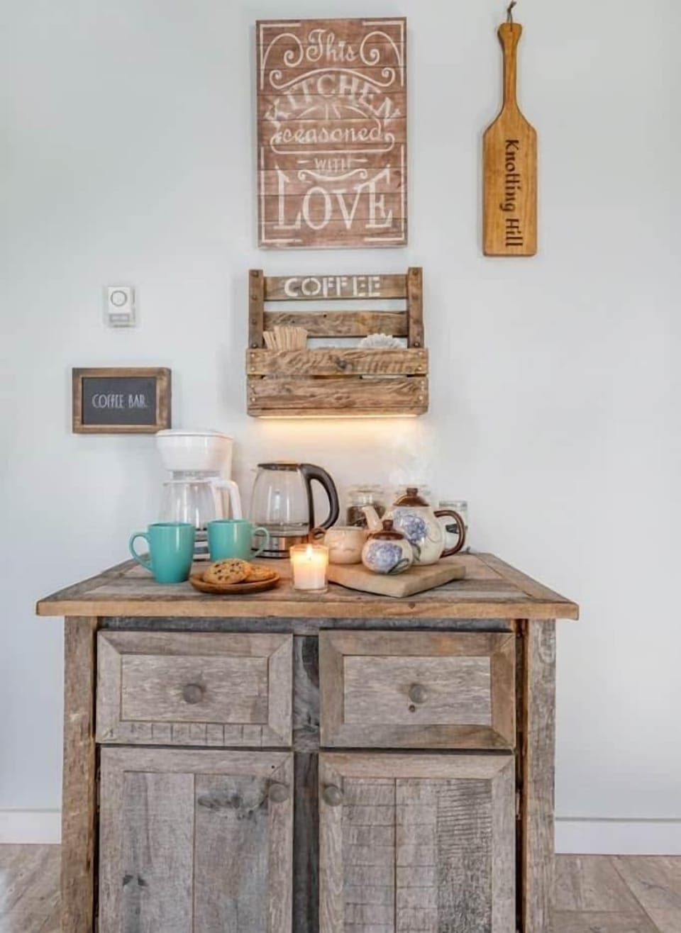 Complimentary daily coffee and tea bar