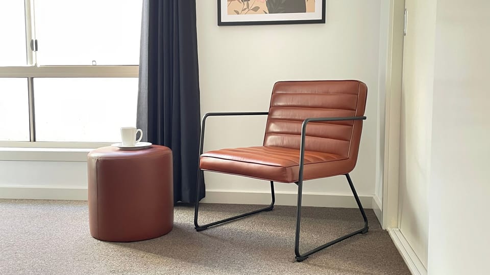 Seating in bedroom 1
