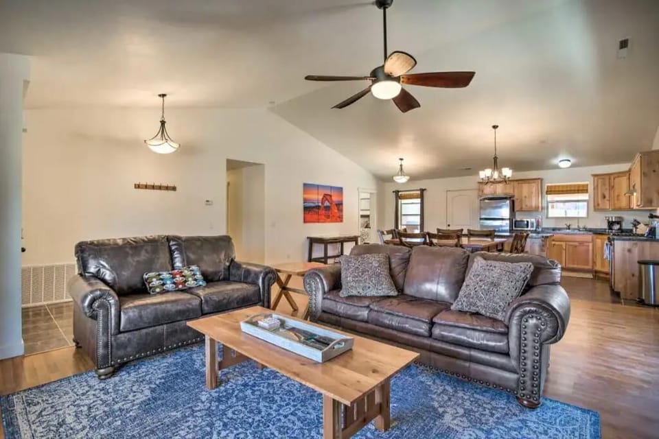 Family Room Sofa turns into a hide abed as well. 