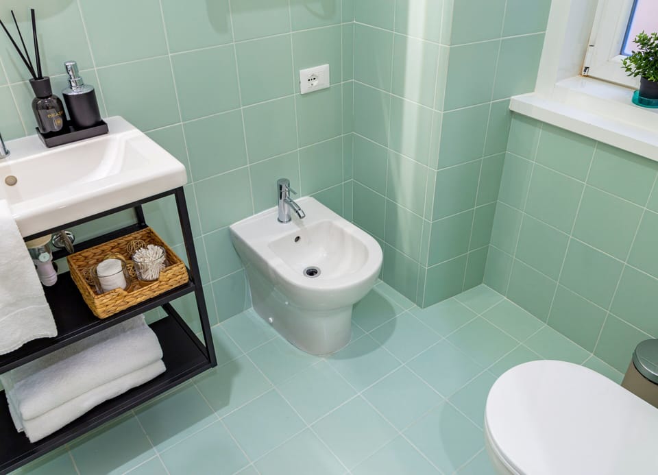 Classic Room | Bathroom | Free toiletries, towels, shampoo, toilet paper