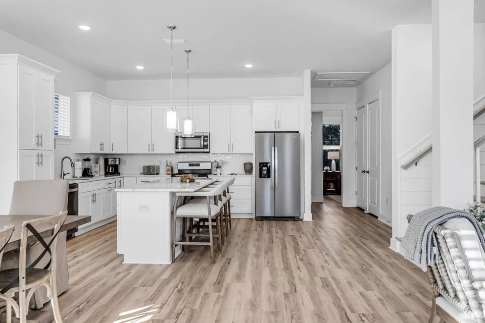 Large open concept living space, flooded with natural light!