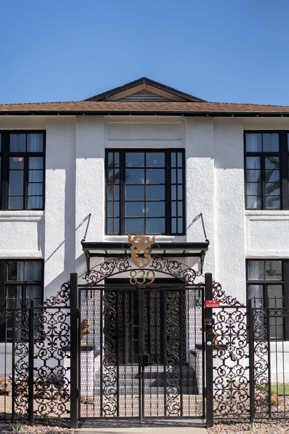 Exterior detail