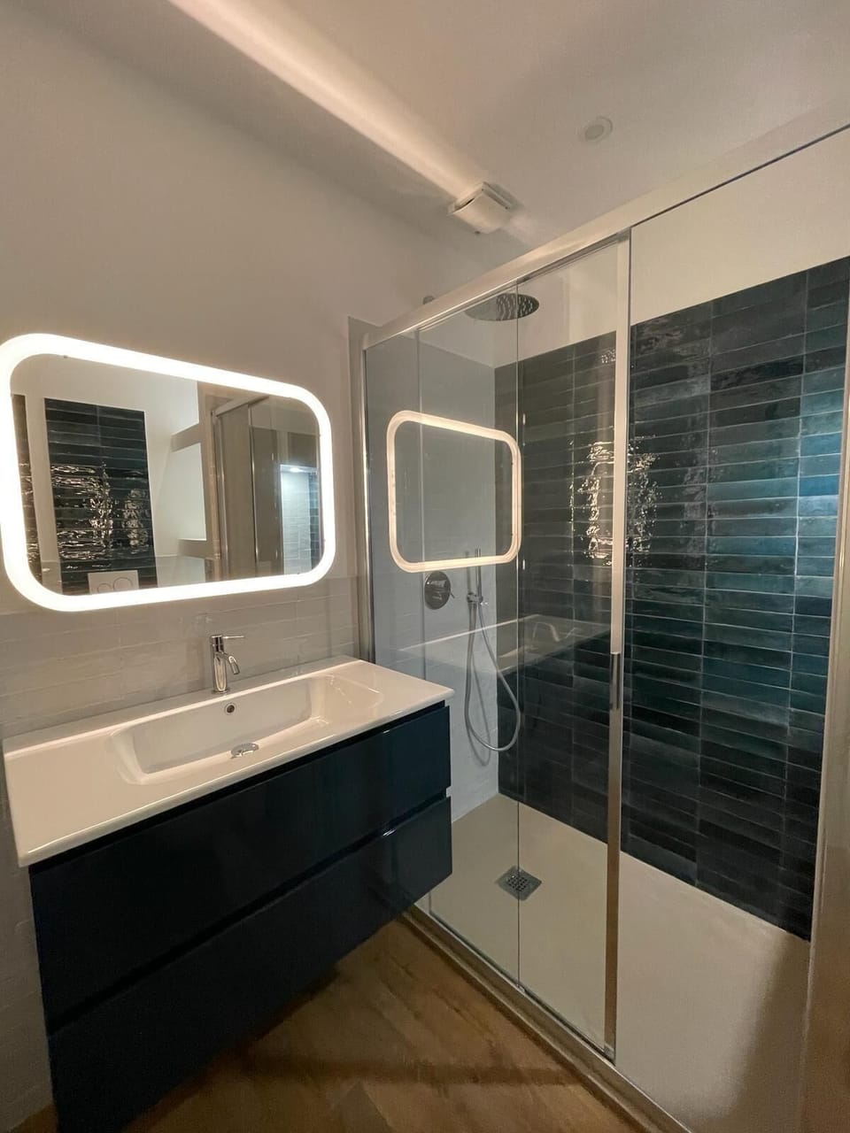 Shower, rainfall showerhead, hair dryer, bidet