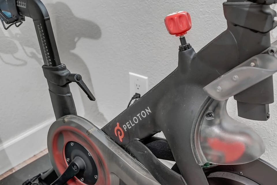 "Boost your energy and fitness levels with our exercise bike, the perfect addition to your stay for a balanced lifestyle."