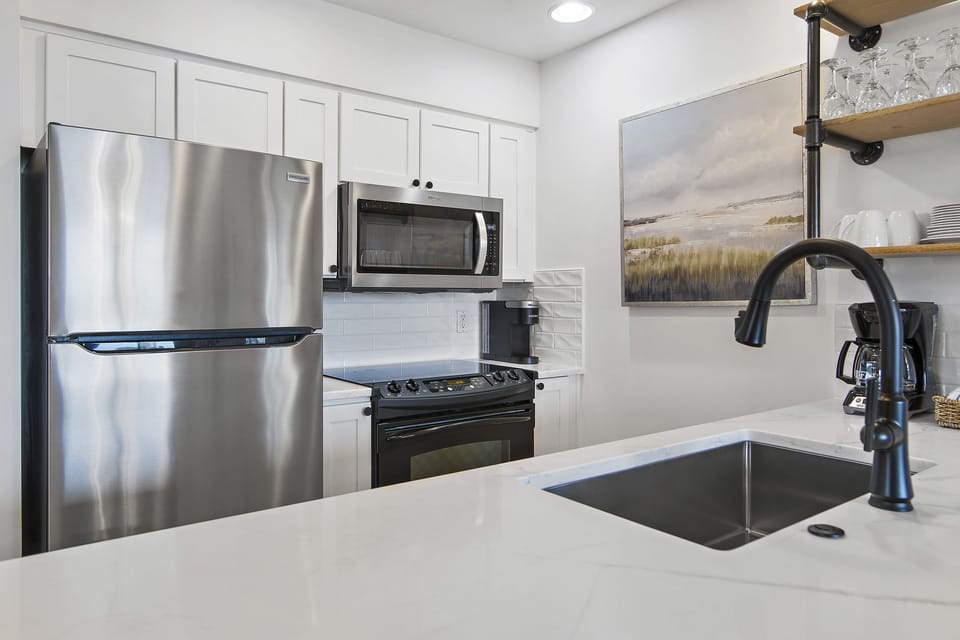 Kitchen with Stainless Appliances