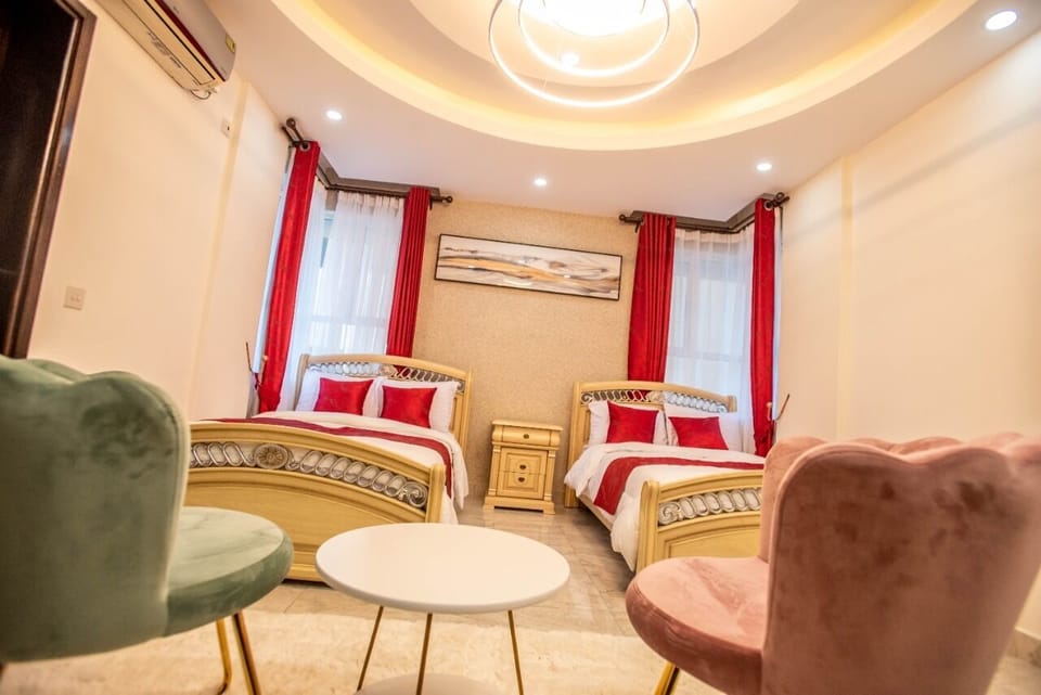 Family Double or Twin Room | Free WiFi, bed sheets