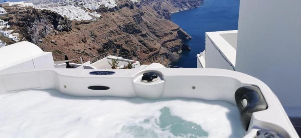 Hot tub with a view
