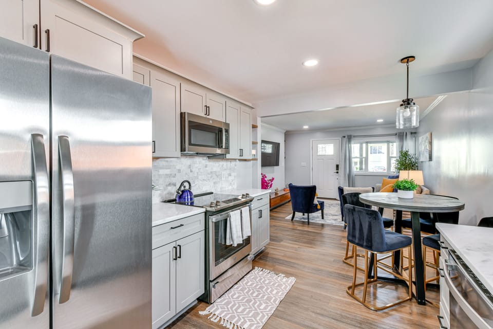 Kitchen | Main Level | Dishwasher | Central A/C + Heating