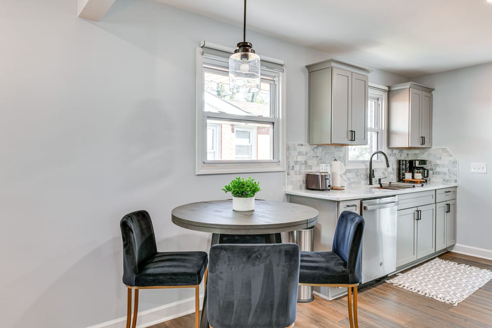 Dining Area | Main Level | Dishware + Flatware