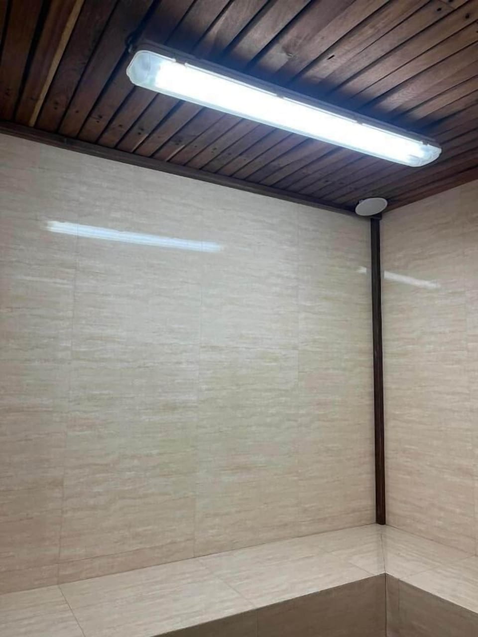 Premium bedding, desk, laptop workspace, soundproofing