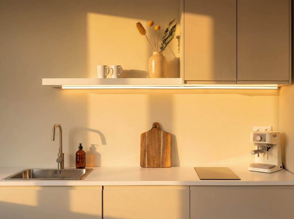 Modern and clean kitchen