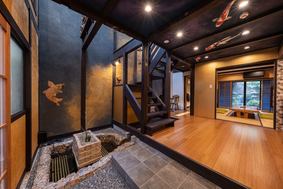 Premier House | Private kitchenette | Full-size fridge, microwave, stovetop, rice cooker