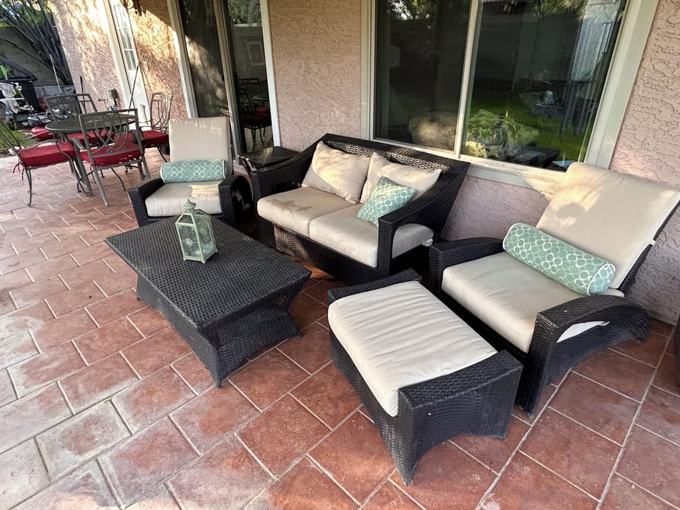 Exterior patio