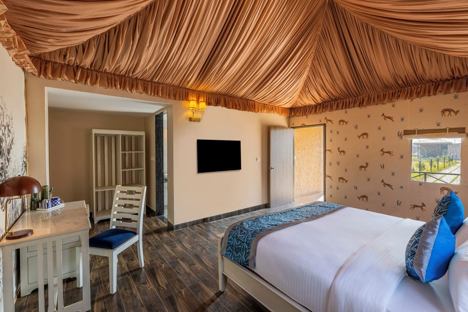 Mountain View Antler Tents With Outdoor Shower and Sit Out | View from room