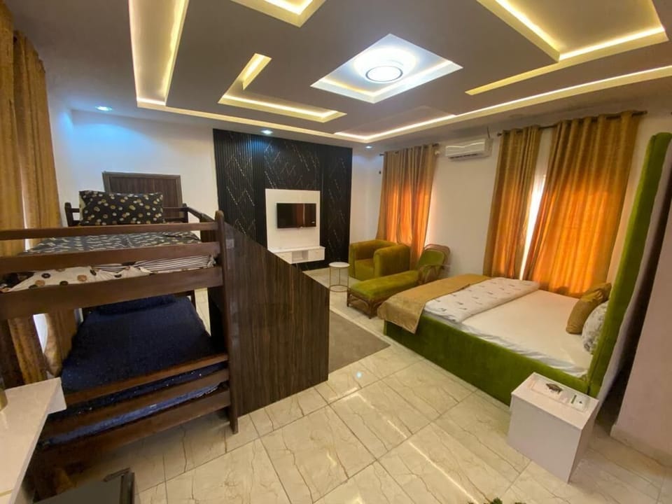 Memory foam beds, individually decorated, individually furnished