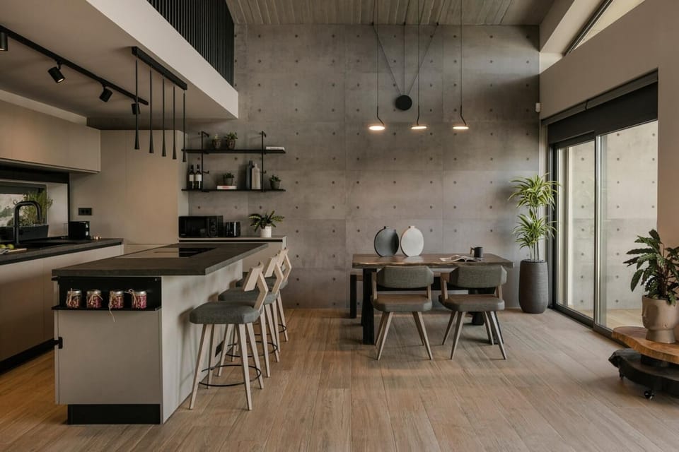 House | 2 bedrooms, desk