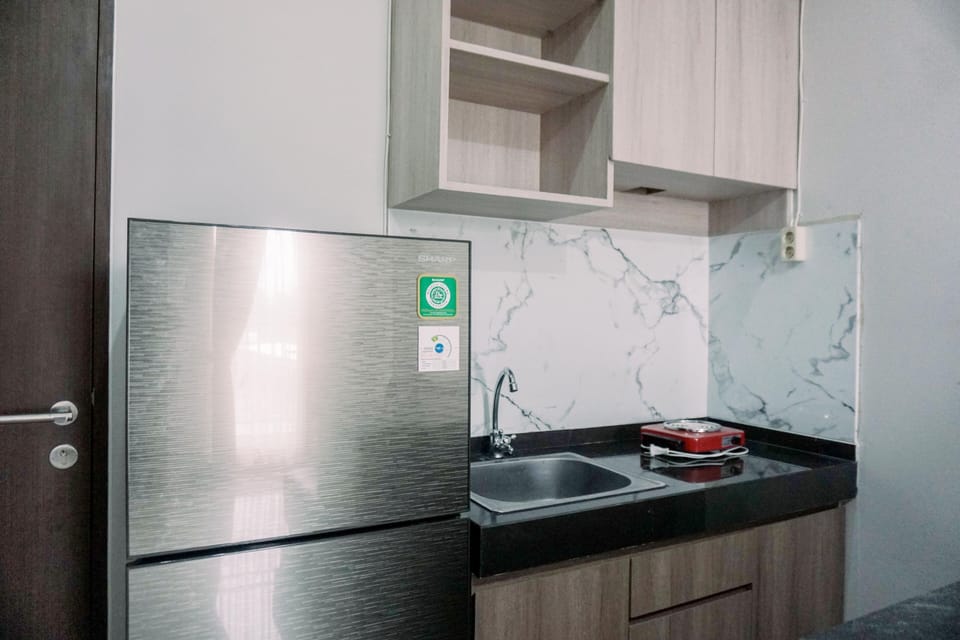 Apartment | Private kitchen | Fridge, stovetop, rice cooker