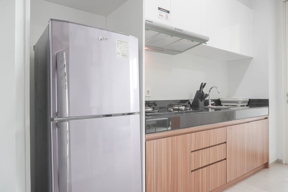 Apartment | Private kitchen | Fridge, stovetop, rice cooker