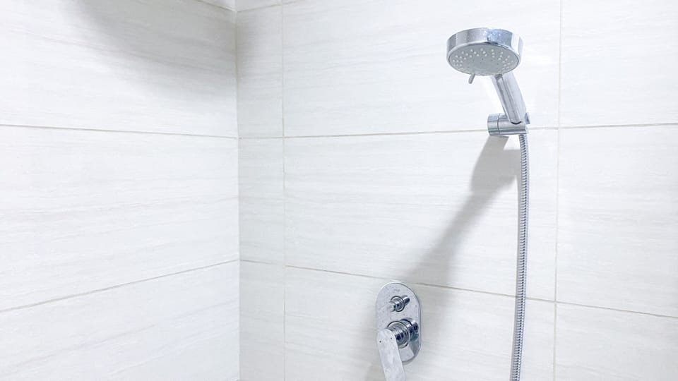 Apartment | Bathroom | Shower, towels, soap, shampoo
